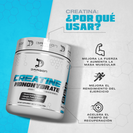 Creatina Micronizada Dragon Pharma 300 g